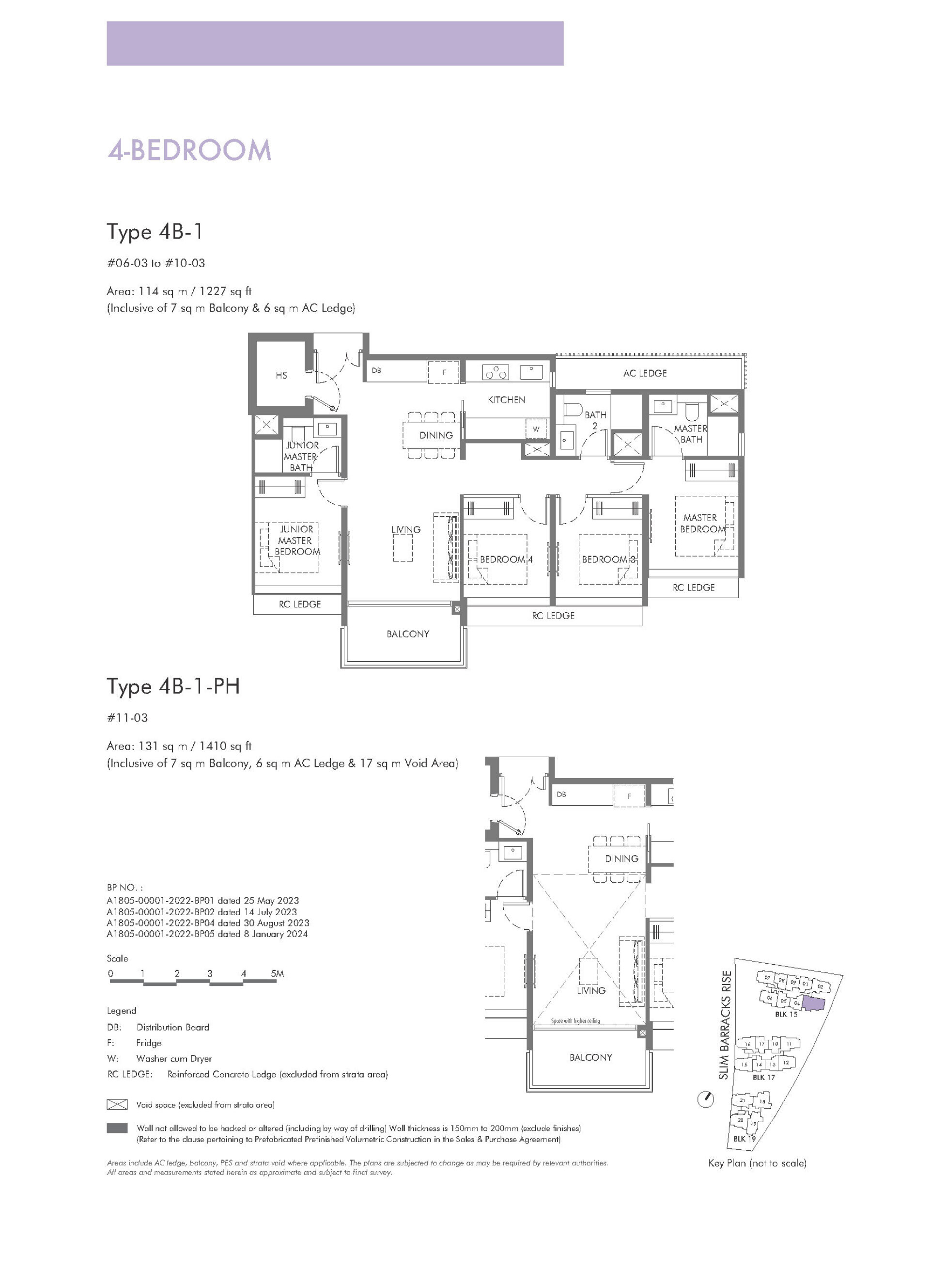 The Hill @one-north floorplan